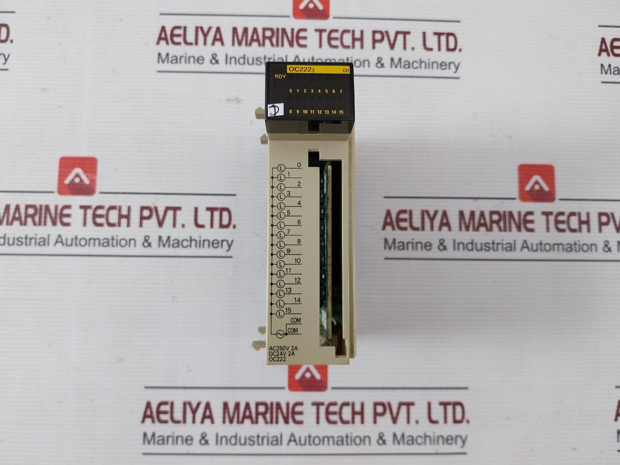 Omron Cqm1-pa206 Switching Power Supply 100-240Vac 50/60Hz 120Va Oc222 Tpb-h