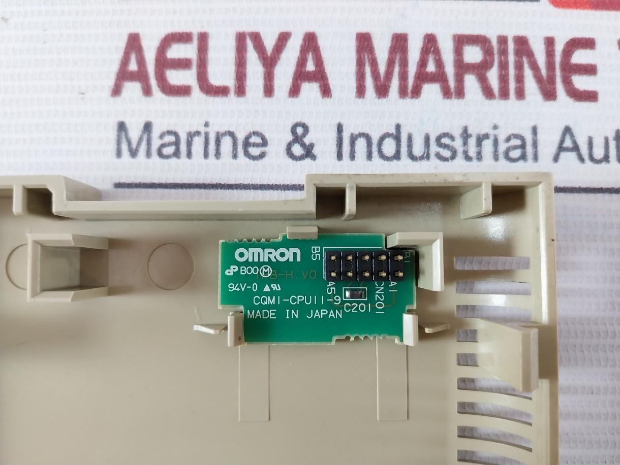 Omron Cqm1-pa206 Switching Power Supply 100-240Vac 50/60Hz 120Va Oc222 Tpb-h