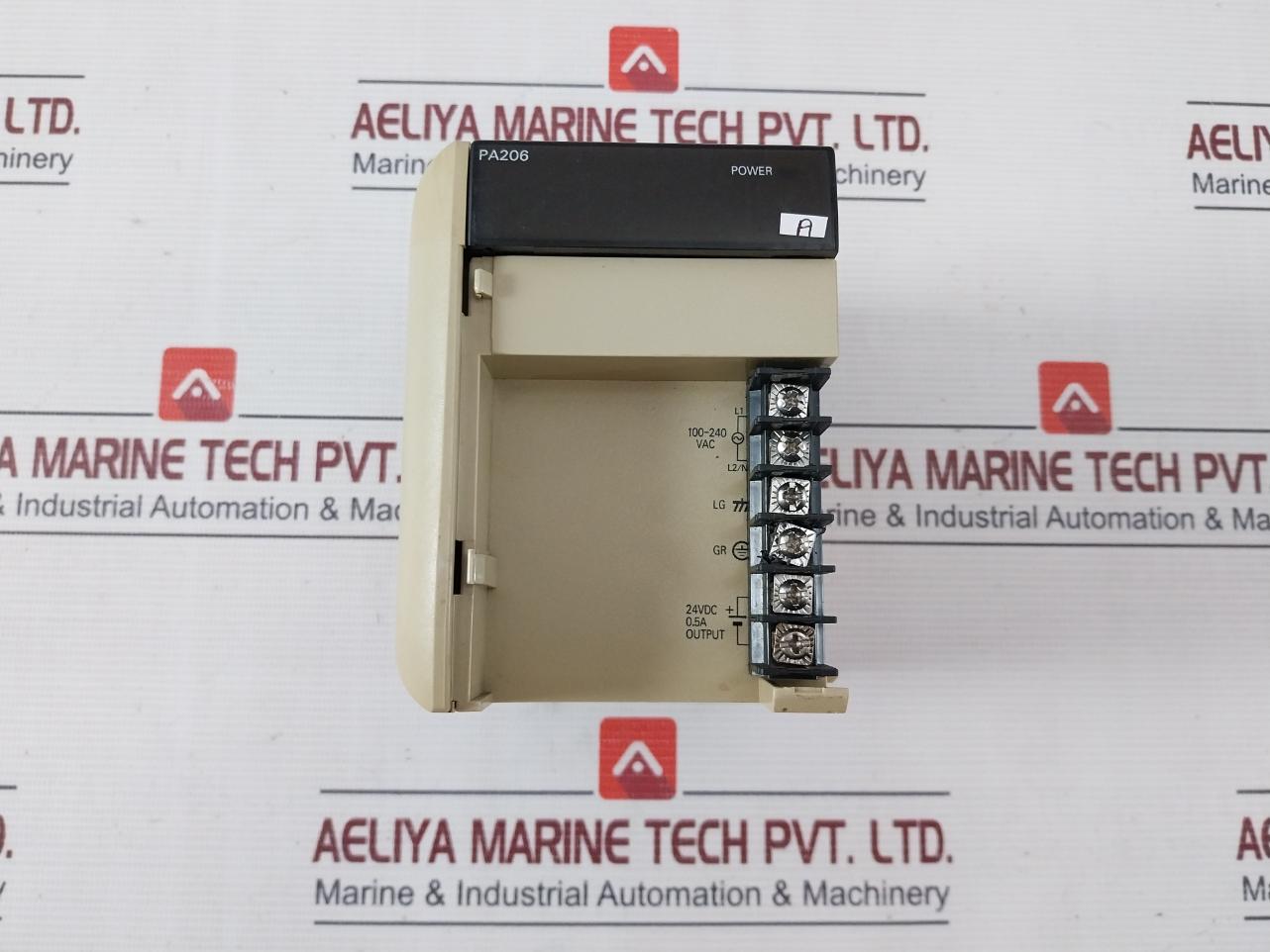 Omron Cqm1-pa206 Switching Power Supply 100-240Vac 50/60Hz 120Va Oc222 Tpb-h