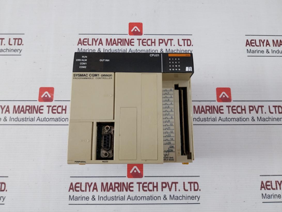 Omron Cqm1-pa206 Switching Power Supply 100-240Vac 50/60Hz 120Va Oc222 Tpb-h