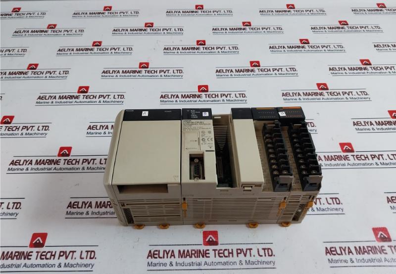 Omron Cqm1-pd026 Power Supply Unit 24v Dc 50w & Cqm1h-cpu51 Programmable Controller