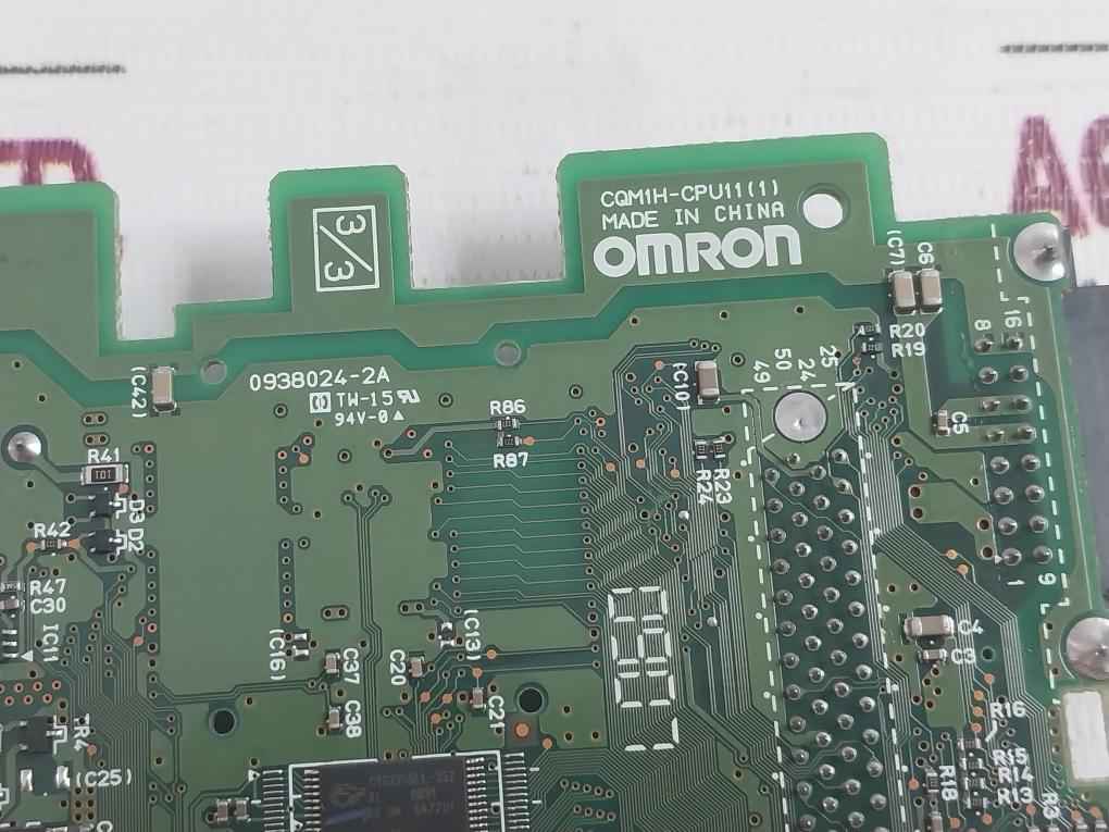 Omron Cqm1H-cpu11-1 Programmable Logic Controller (Plc) Cpu Module 94V-0