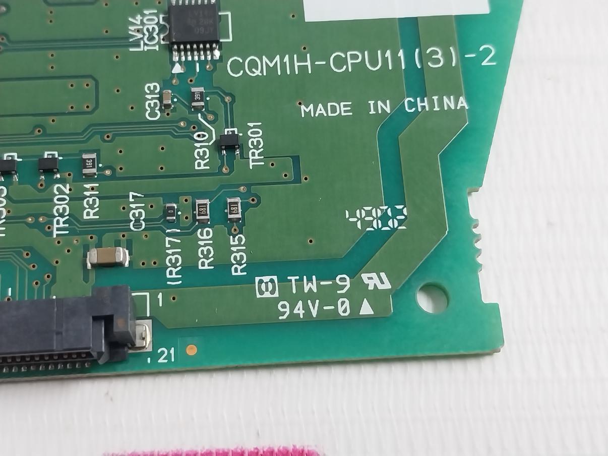 Omron Cqm1H-cpu11 (3)-2 Pcb Card 26331 4933613-0 1 94V