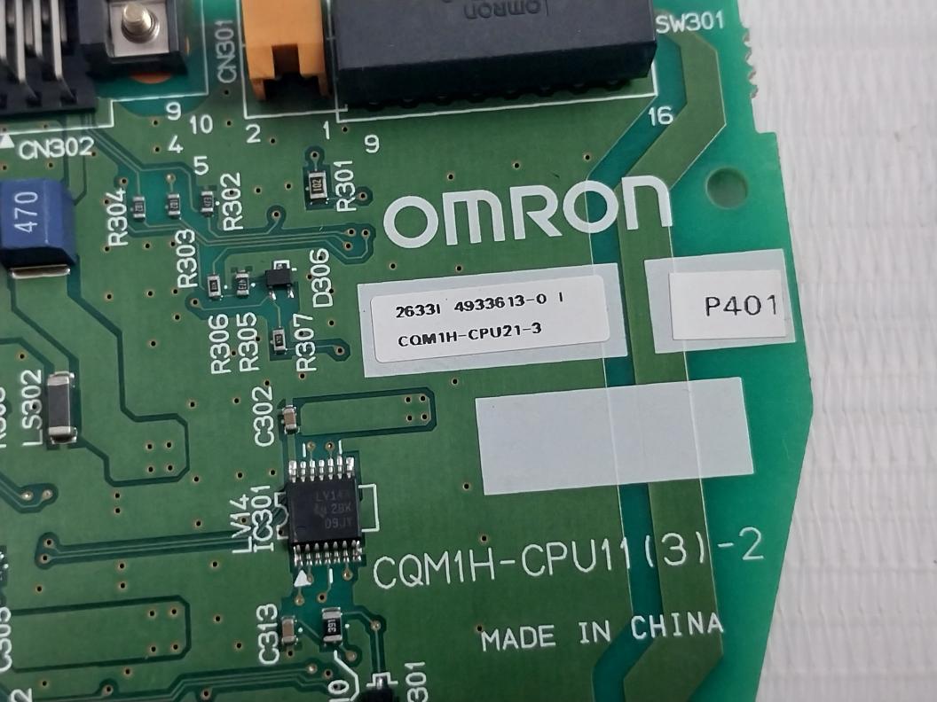 Omron Cqm1H-cpu11 (3)-2 Pcb Card 26331 4933613-0 1 94V