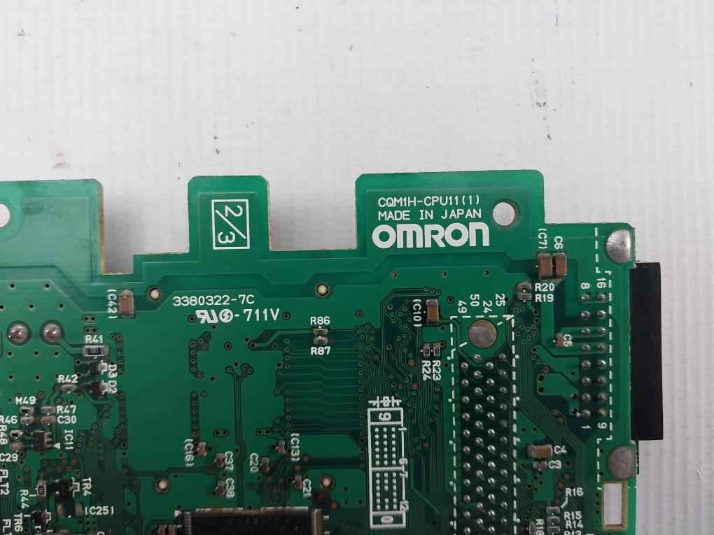 Omron Cqm1H-cpu11 (1) Printed Circuit Board Card 711V