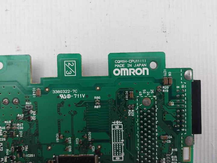 Omron Cqm1H-cpu11 (1) Printed Circuit Board Card 711V