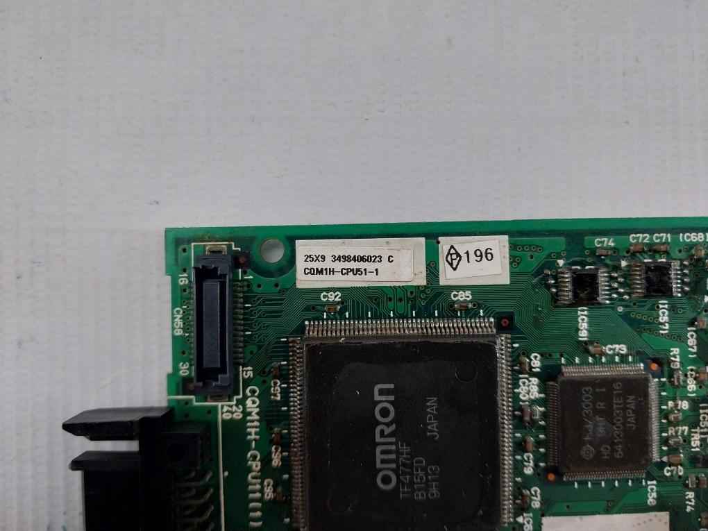Omron Cqm1H-cpu11 (1) Printed Circuit Board Card 711V