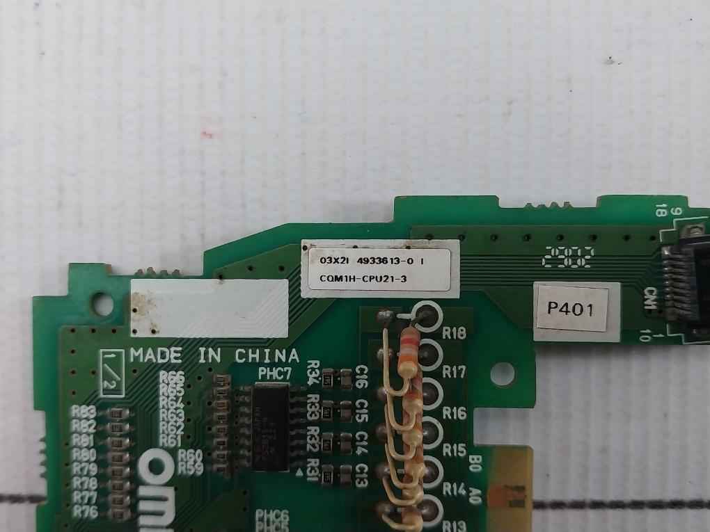 Omron Cqm1h-cpu11(3)-1 Programmable Logic Controller  Cpu Unit 94v-0 093802