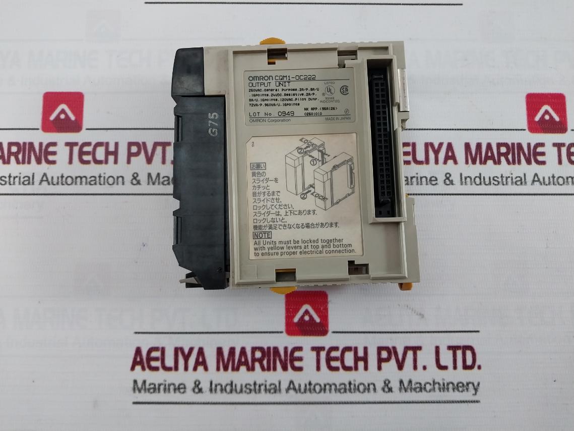Omron Cqm1H-cpu21 Programmable Controller Cpu Unit Cqm1-pa203 100-240Vac 50/60Hz
