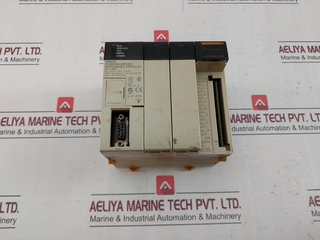 Omron Cqm1H-cpu21 Programmable Controller Unit 24V Dc 10Ma 16 Points