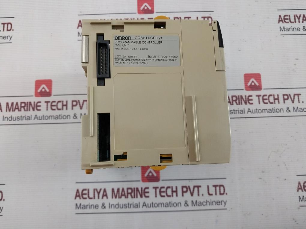 Omron Cqm1H-cpu21 Programmable Controller Unit 24V Dc 10Ma 16 Points