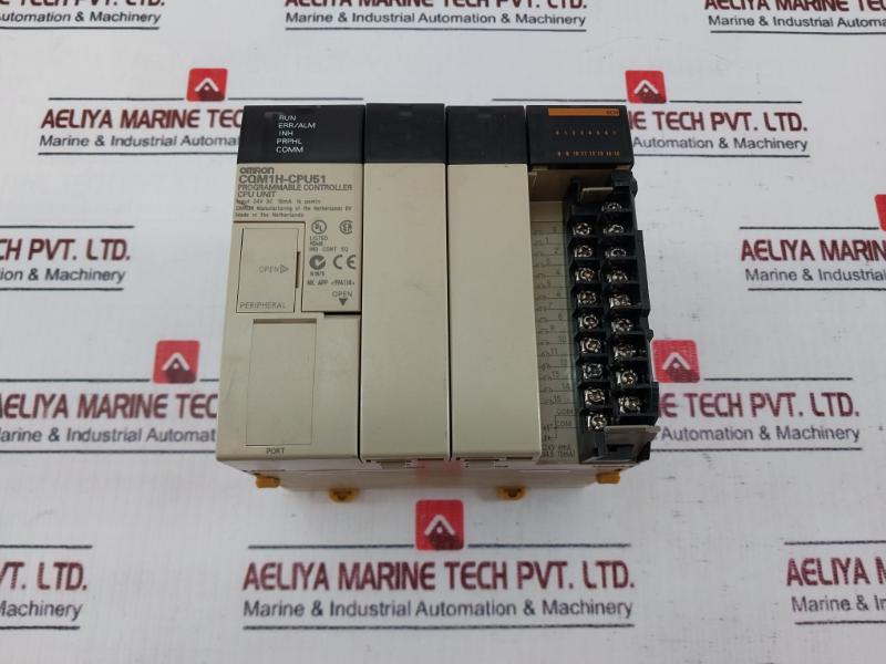 Omron Cqm1H-cpu51 Inner Boards Programmable Controller Cpu Unit 24Vdc 16 Point