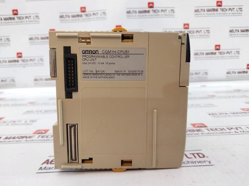 Omron Cqm1H-cpu51 Inner Boards Programmable Controller Cpu Unit 24Vdc 16 Point