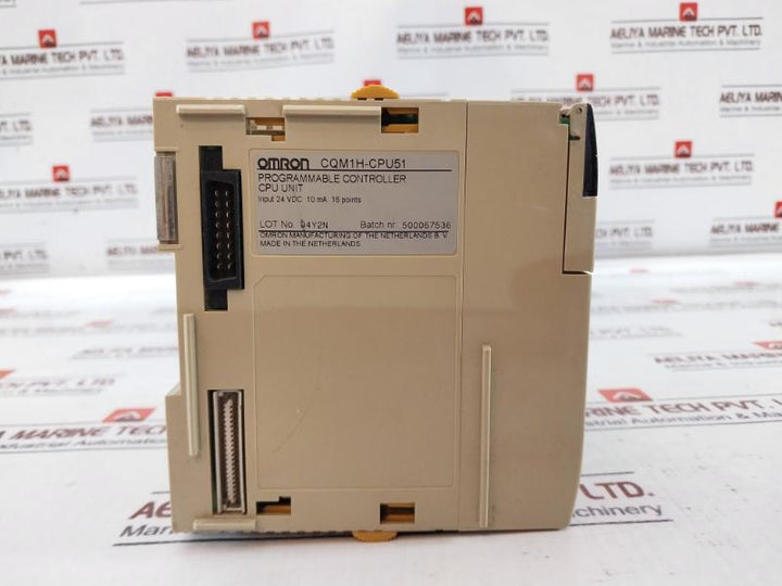 Omron Cqm1H-cpu51 Inner Boards Programmable Controller Cpu Unit 24Vdc 16 Point