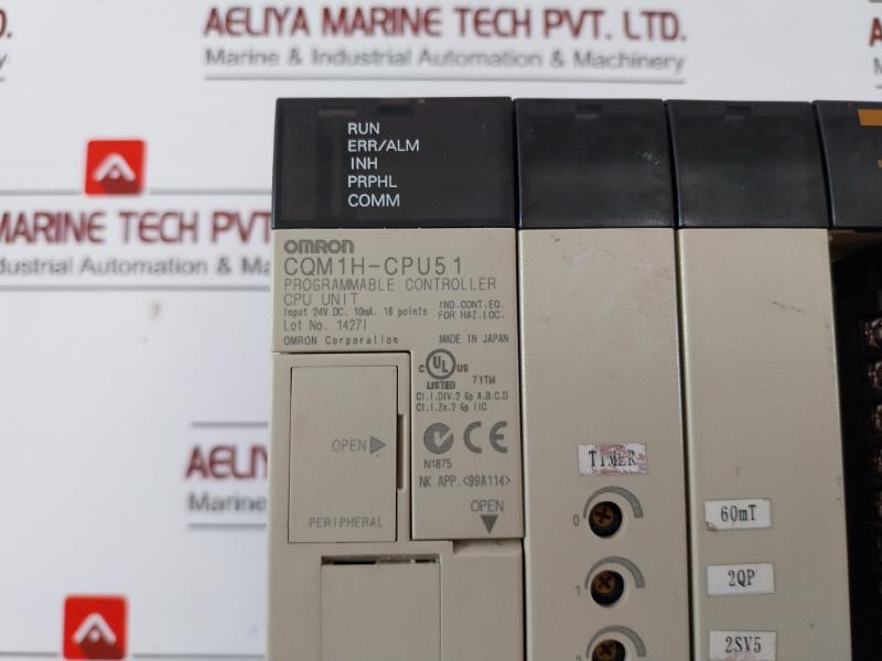 Omron Corporation Cqm1h-cpu51 Programmable Controller Cpu Unit