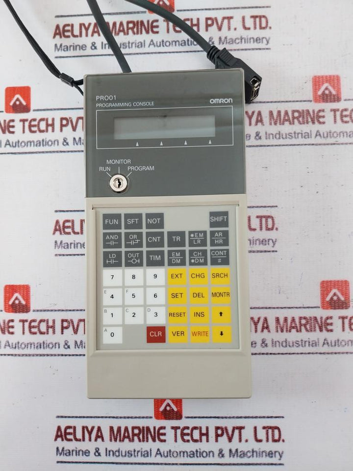 Omron Cqm1h-pro01-e Sysmac Cs/cj Programming Consoles Operation Manual W/ Cable
