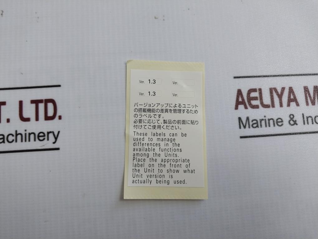 Omron Cs1D D-sub Backshell Set Ver. 1.3 0676222-5A 2195264-2A