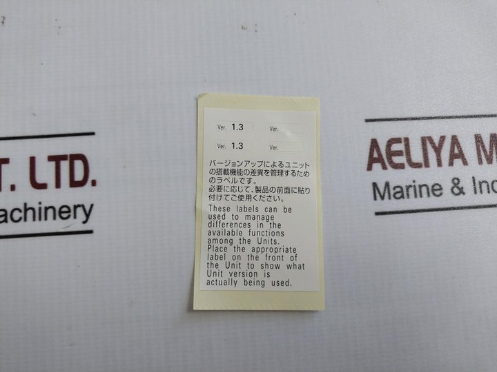 Omron Cs1D D-sub Backshell Set Ver. 1.3 0676222-5A 2195264-2A