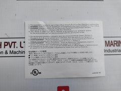 Omron Cs1D D-sub Backshell Set Ver. 1.3 0676222-5A 2195264-2A