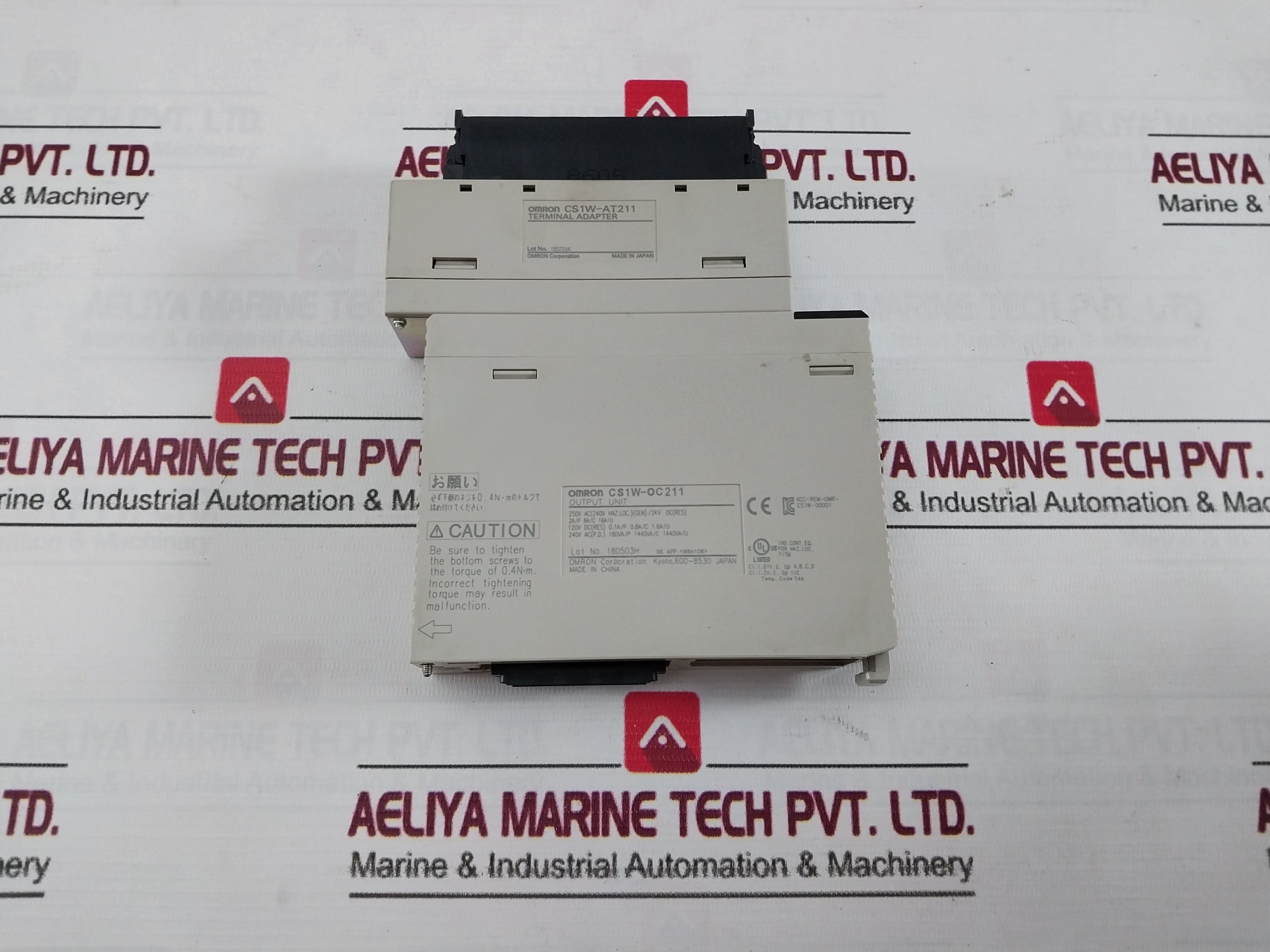 Omron Cs1G-cpu44H Programmable Controller Cpu Unit Cs1W-id211 24V Dc 7Ma 50W