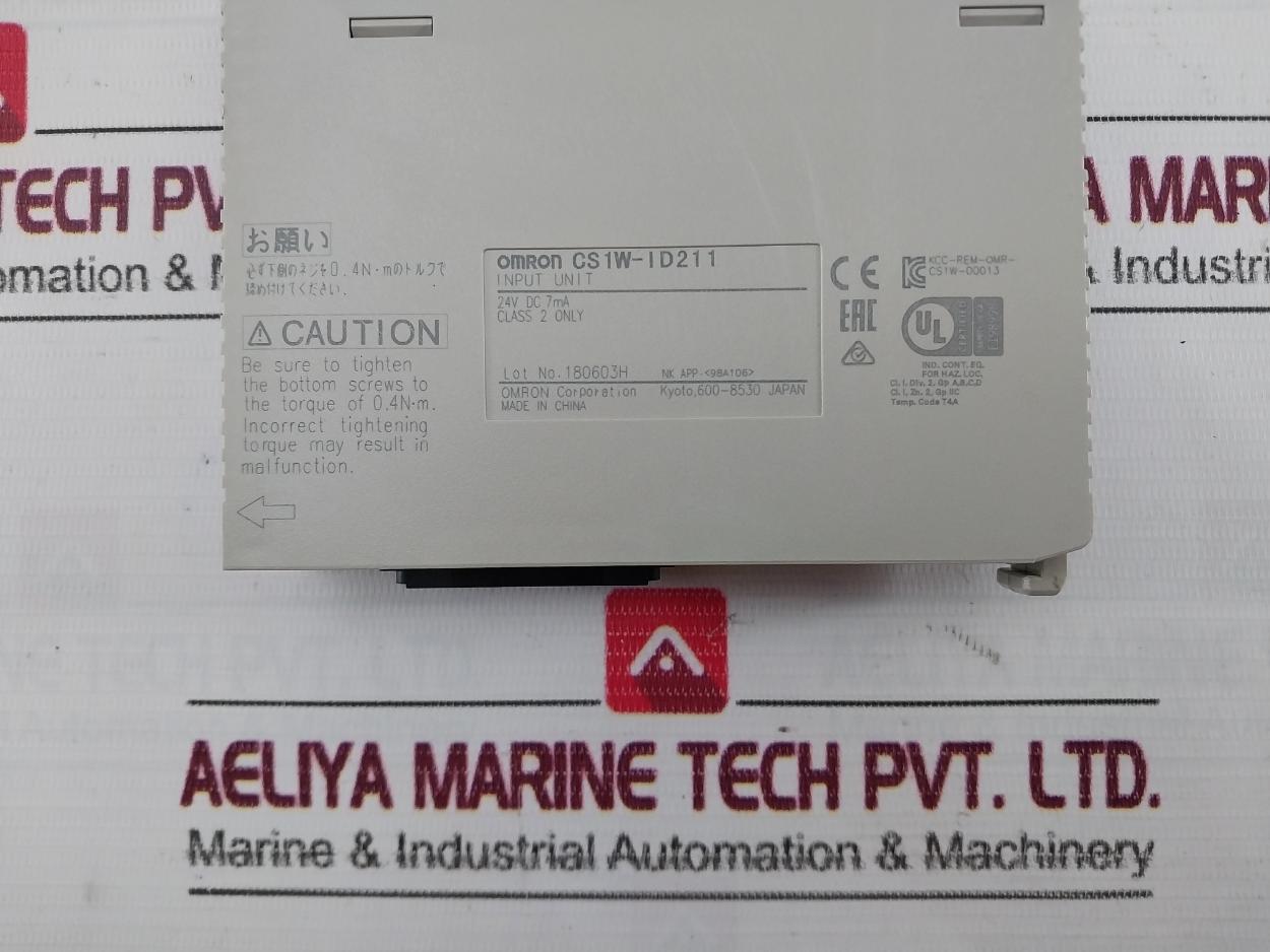 Omron Cs1G-cpu45H Programmable Controller Cpu Unit C200Hw-pd024 24V Dc 7Ma 50W