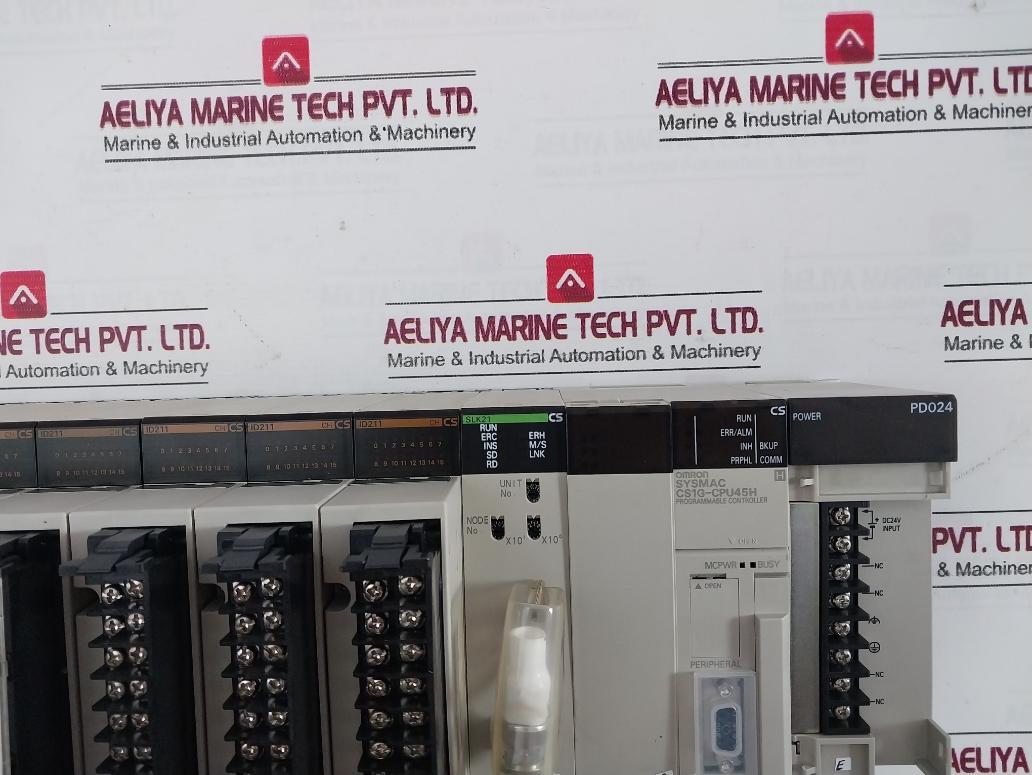 Omron Cs1G-cpu45H Programmable Controller Cpu Unit C200Hw-pd024 24V Dc 7Ma 50W