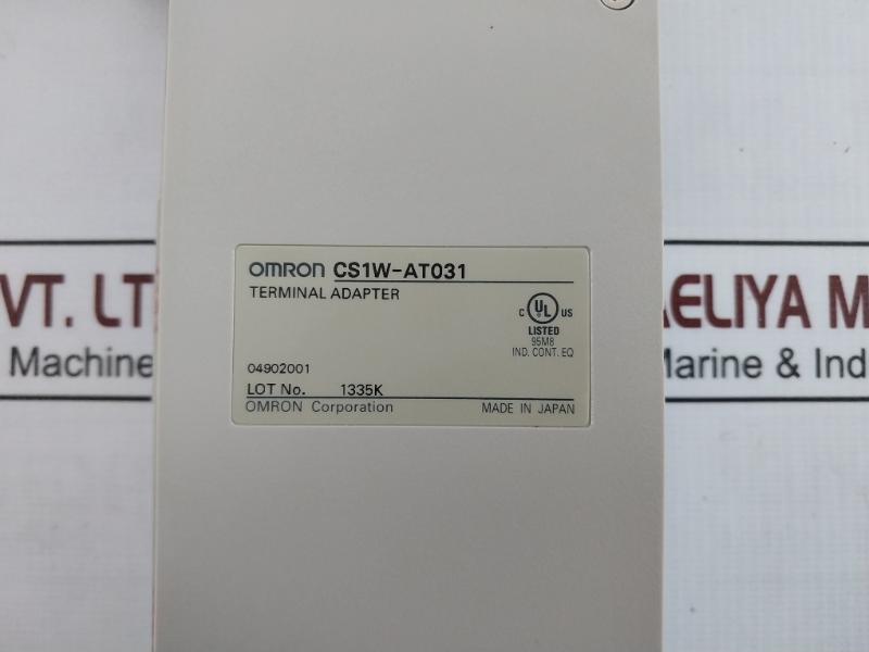 Omron Cs1W-at031 Terminal Adapter Block Conversion Unit Sysmac