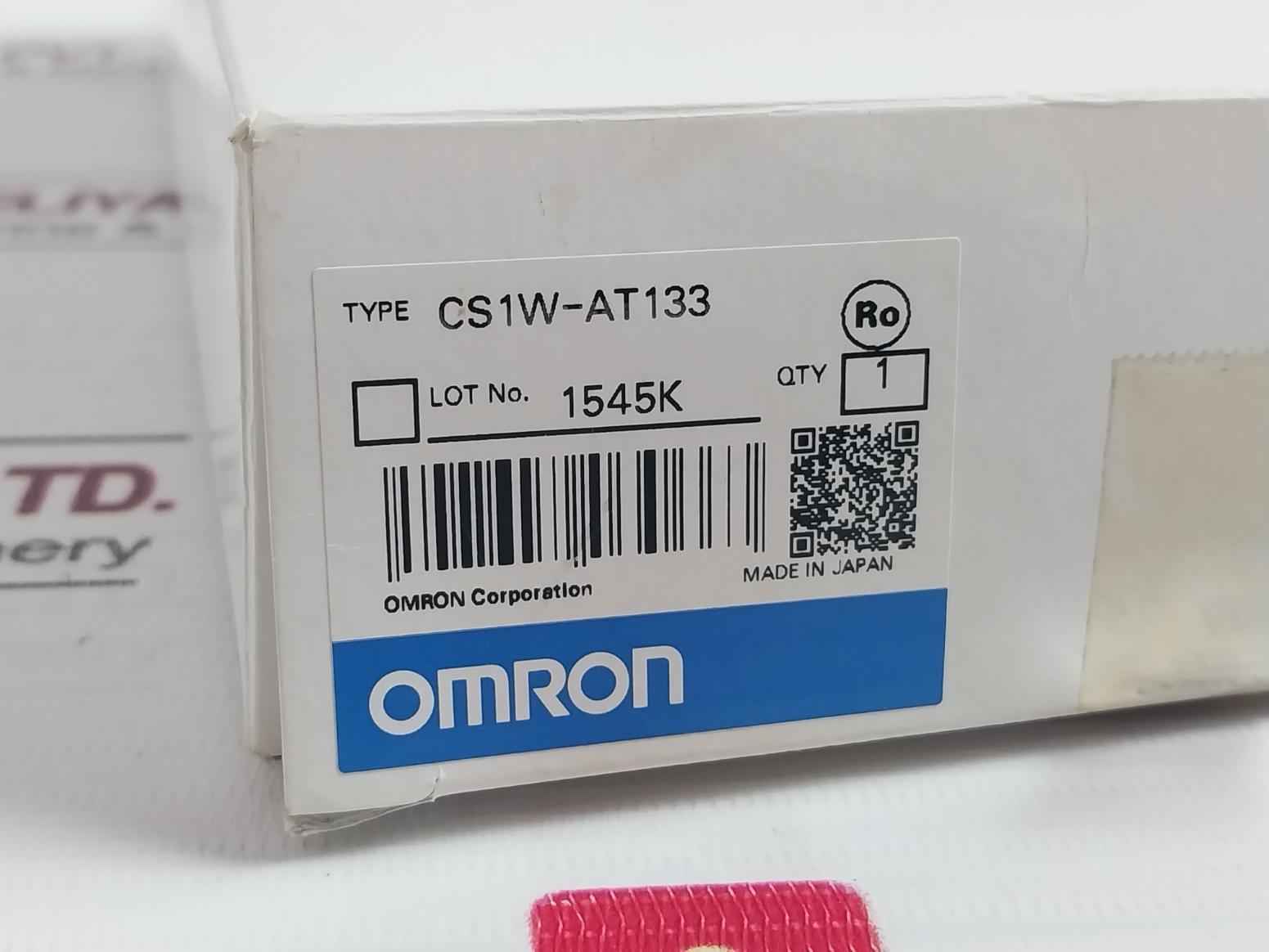 Omron Cs1W-at133 Terminal Block Conversion Unit Cs1W-at 24Vdc 120Vac 250Vac