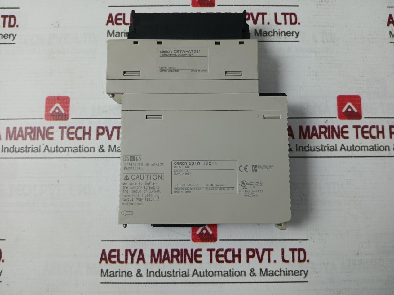 Omron Cs1W-at211 Plc I/O Module Oc211, Id211, Cs1W-bi103 C200Hw-pd024 24Vdc 50W