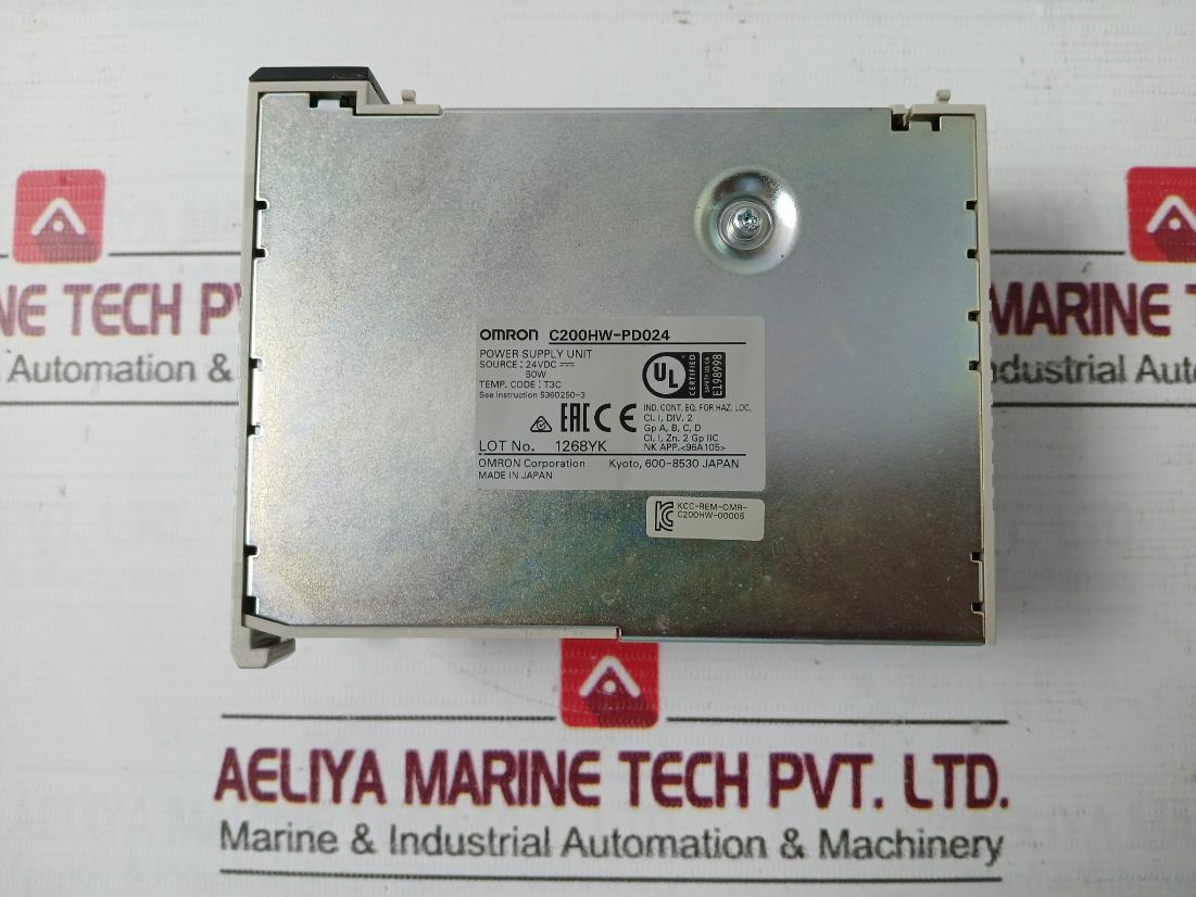 Omron Cs1W-at211 Plc I/O Module Oc211, Id211, Cs1W-bi103 C200Hw-pd024 24Vdc 50W