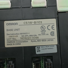 Omron Cs1W-at211 Plc I/O Module Oc211, Id211, Cs1W-bi103 C200Hw-pd024 24Vdc 50W