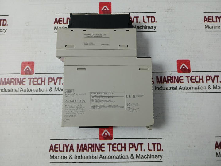 Omron Cs1W-at211 Plc I/O Module Oc211, Id211, Cs1W-bi103 C200Hw-pd024 24Vdc 50W
