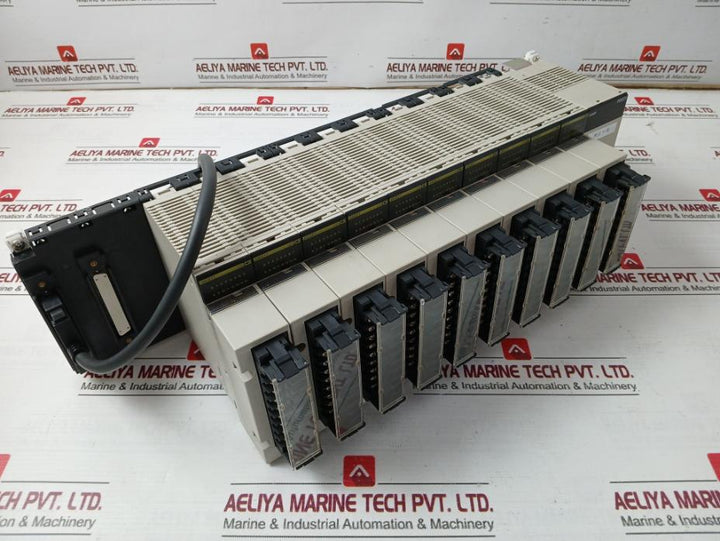 Omron Cs1W-at211 Plc I/O Module With Cable Cs1W-cn313 24Vdc 50W 250V Ac
