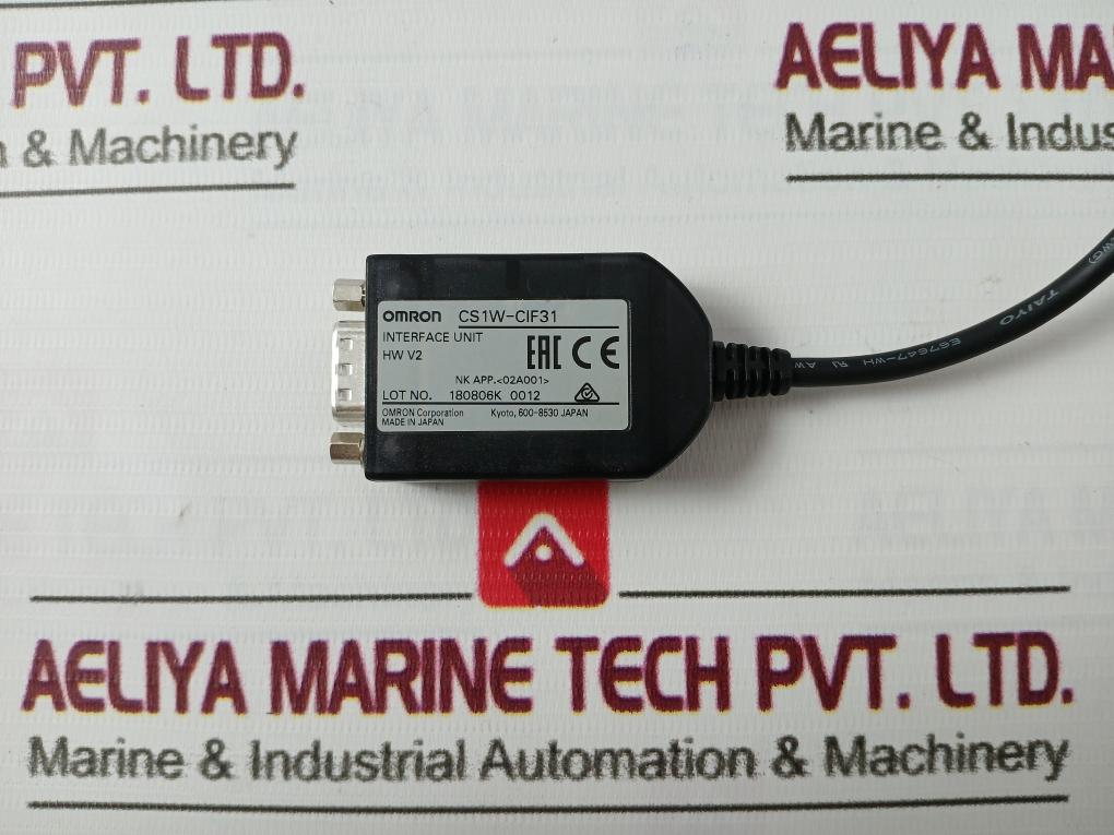 Omron Cs1W-cif31 Usb-serial Conversion Cable Connect Kcc-rem-omr-cs1W-00030