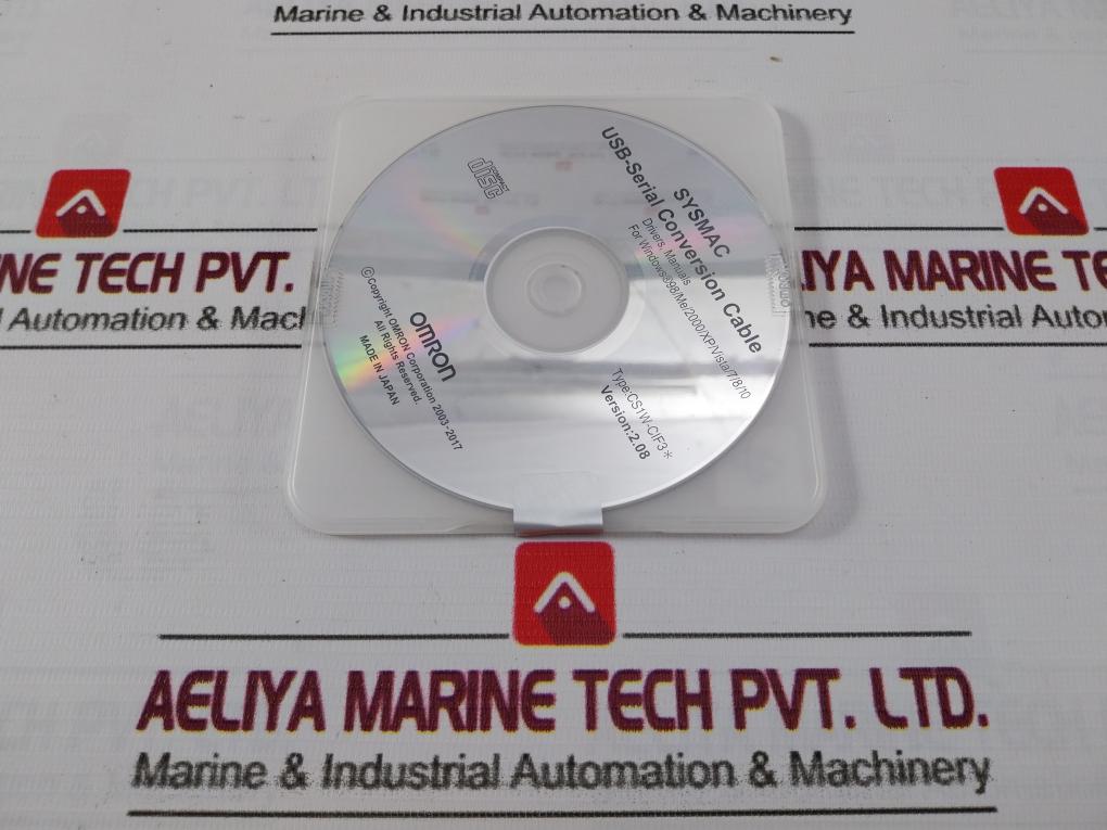 Omron Cs1W-cif3 Compact Disc Cd Version: 2.08