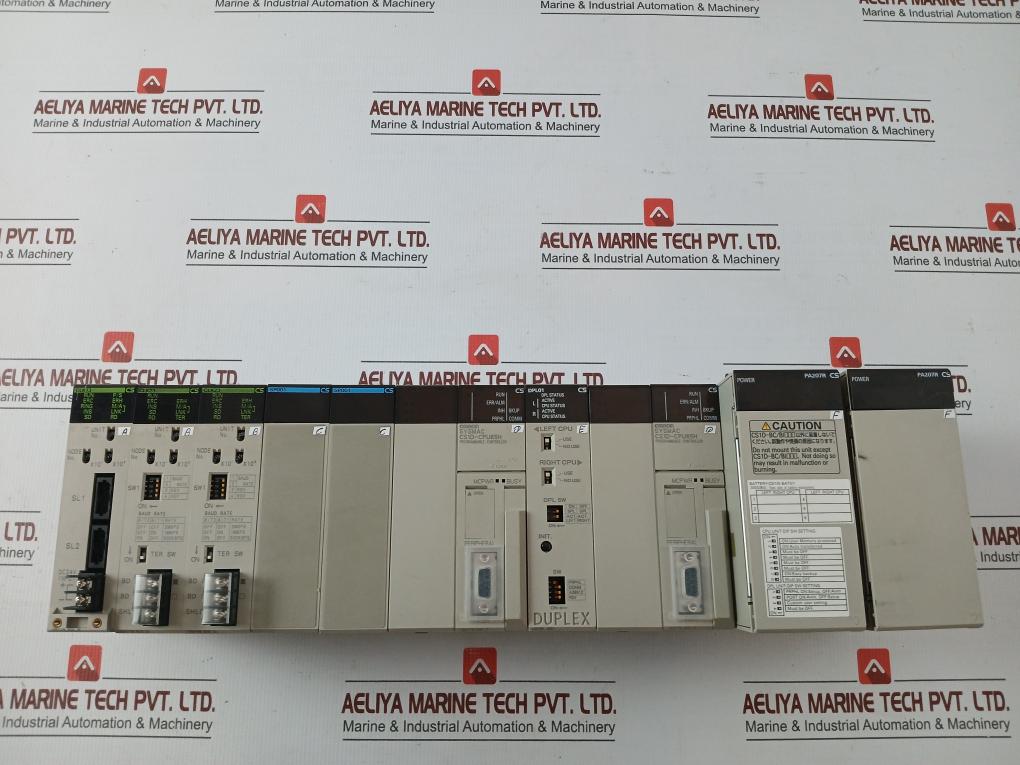 Omron Cs1W-clk23, Cs1D-cpu65H, Cs1D-dpl01, Cs1W-sp001 Plc Rack Module Cs1W-clk13