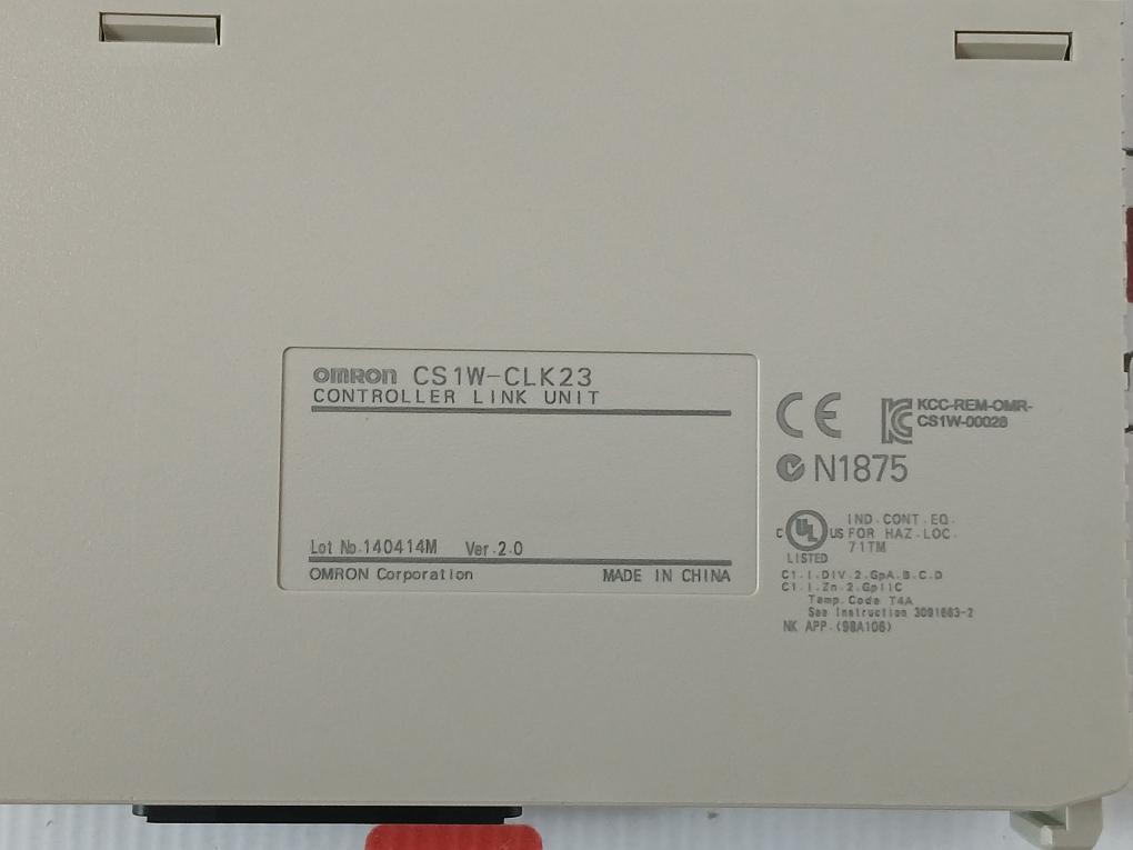 Omron Cs1W-clk23, Cs1D-cpu65H, Cs1D-dpl01, Cs1W-sp001 Plc Rack Module Cs1W-clk13