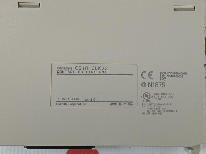 Omron Cs1W-clk23, Cs1D-cpu65H, Cs1D-dpl01, Cs1W-sp001 Plc Rack Module Cs1W-clk13