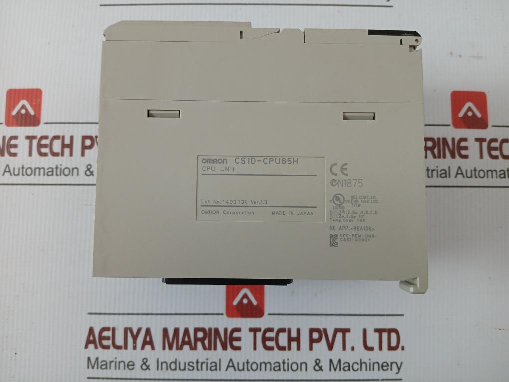Omron Cs1W-clk23, Cs1D-cpu65H, Cs1D-dpl01, Cs1W-sp001 Plc Rack Module Cs1W-clk13