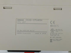 Omron Cs1W-clk23, Cs1D-cpu65H, Cs1D-dpl01, Cs1W-sp001 Plc Rack Module Cs1W-clk13