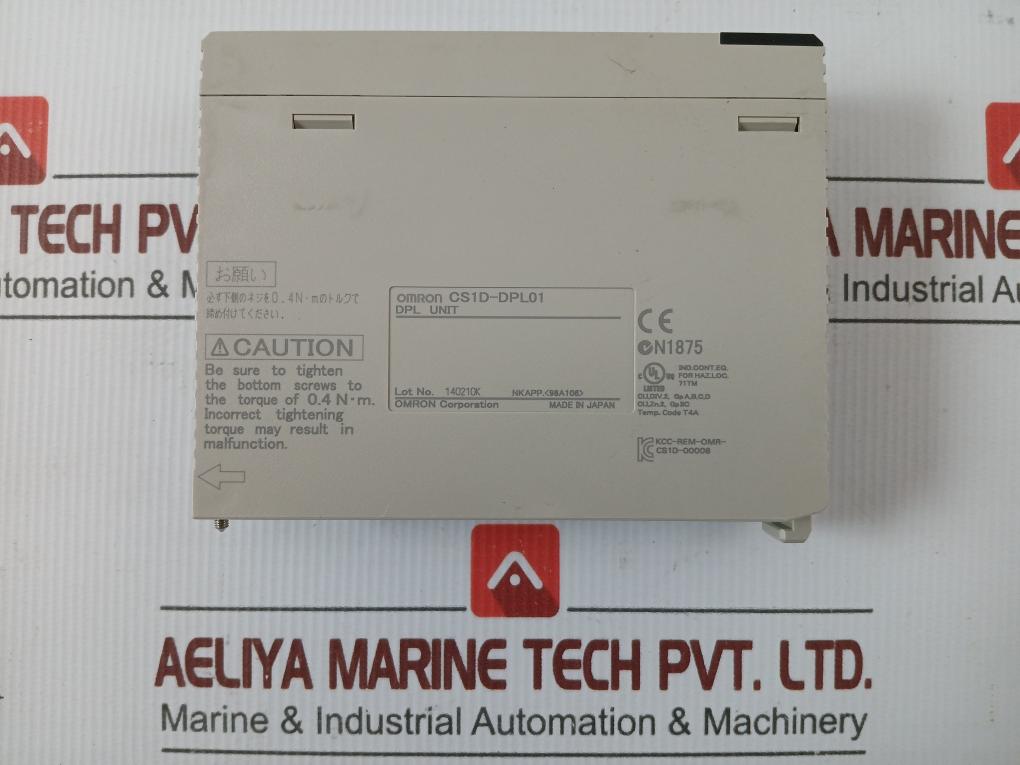 Omron Cs1W-clk23, Cs1D-cpu65H, Cs1D-dpl01, Cs1W-sp001 Plc Rack Module Cs1W-clk13