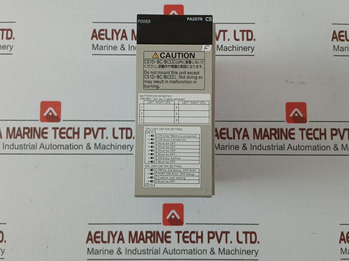 Omron Cs1W-clk23, Cs1D-cpu65H, Cs1D-dpl01, Cs1W-sp001 Plc Rack Module Cs1W-clk13