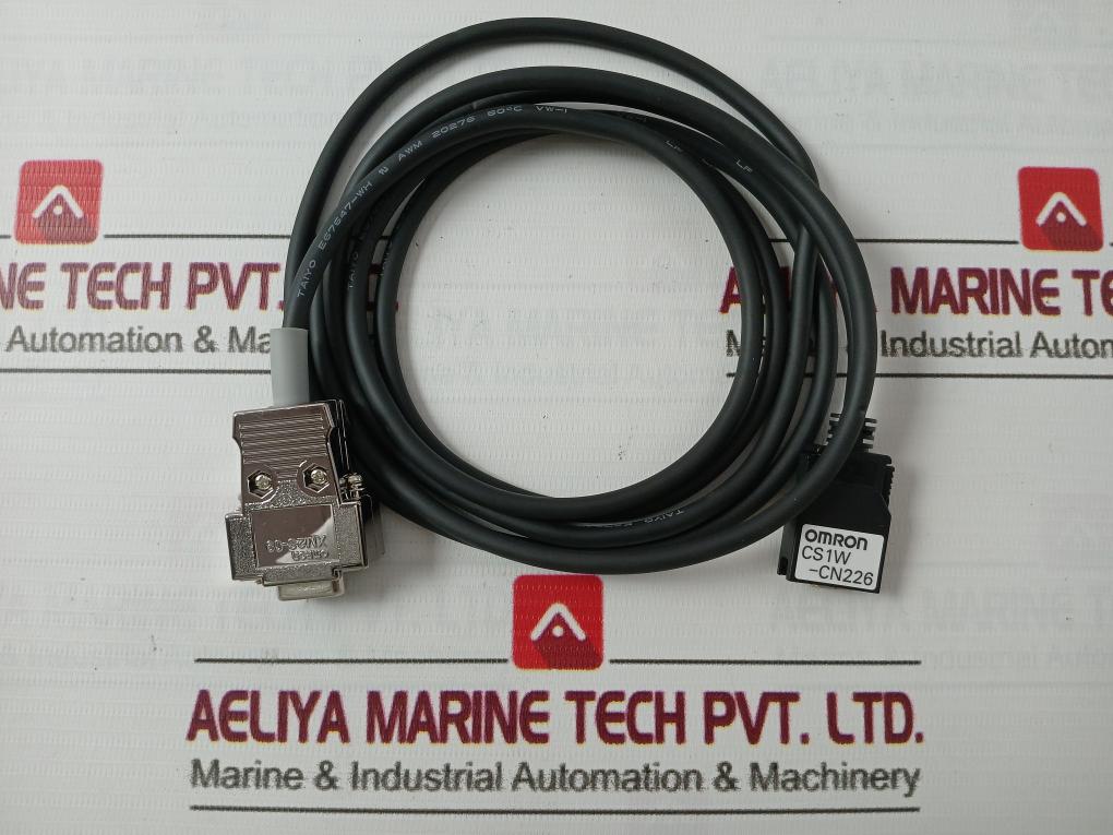 Omron Cs1W-cn226 Programmable Logic Controller Cable Xm2S-09