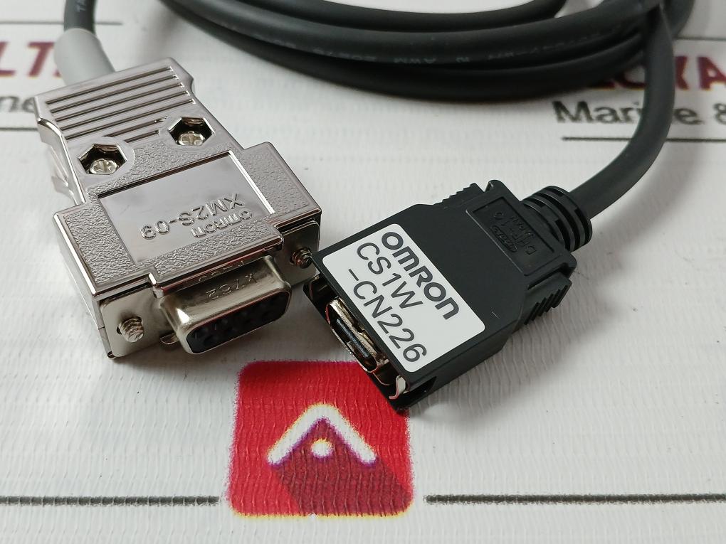 Omron Cs1W-cn226 Programmable Logic Controller Cable Xm2S-09