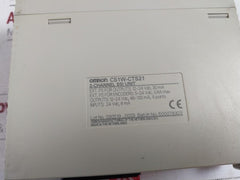Omron Cs1W-cts21 2-channel Synchronous Serial Interface Unit