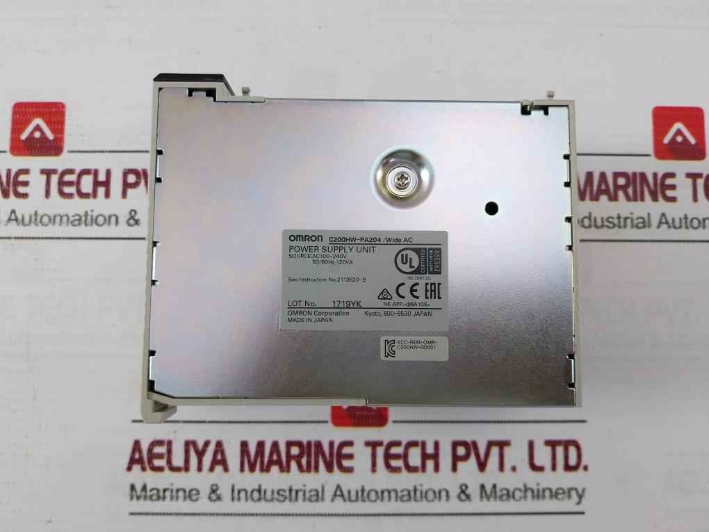 Omron Cs1W-ia211 Plc Programmable Controller I/O Unit Ac100-240V 50/60Hz 120Va