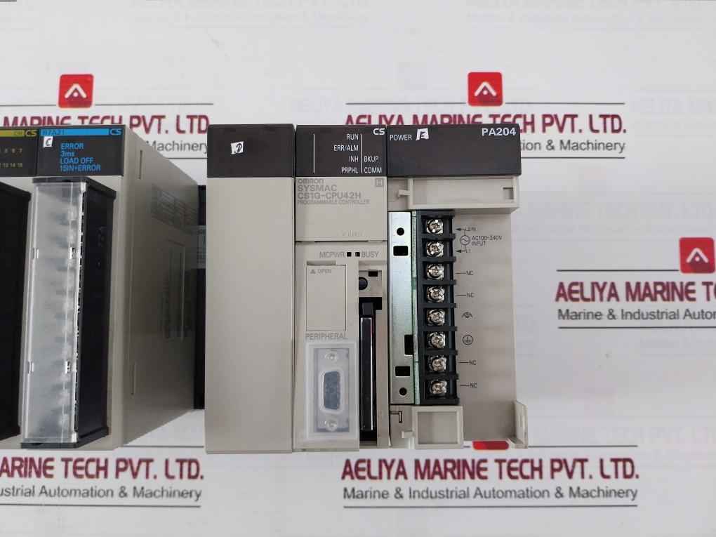 Omron Cs1W-ia211 Plc Programmable Controller I/O Unit Ac100-240V 50/60Hz 120Va