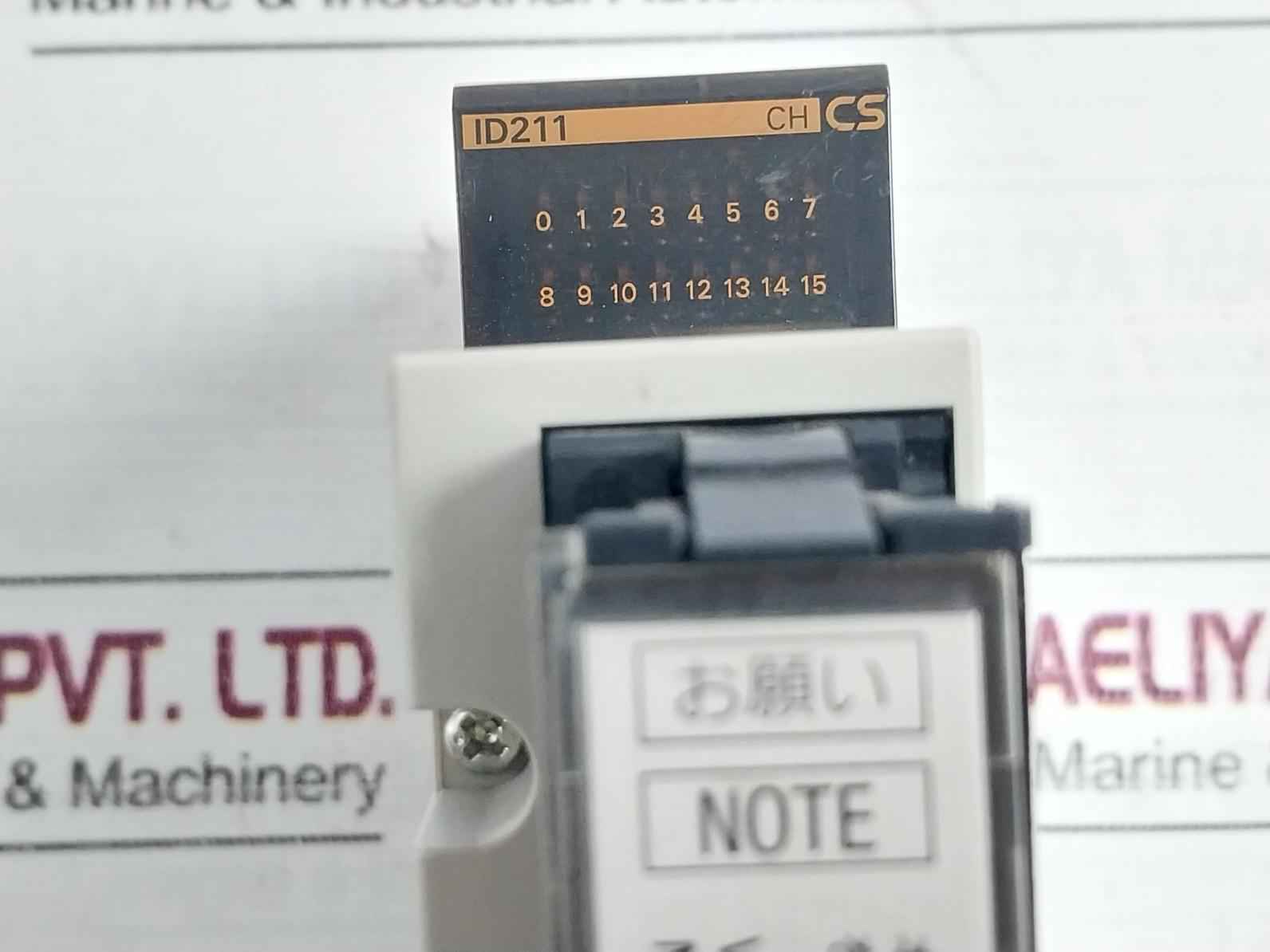 Omron Cs1W-id211 Plc I/O Module C200H-bc -v 24V Dc 7Ma 50W C200Hw-pd024