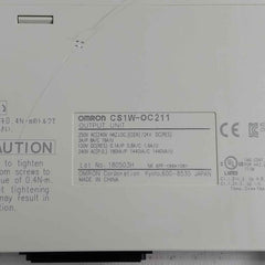 Omron Cs1W-id211 Plc I/O Module C200H-bc –V 250Vac 24Vdc 7Ma 50W 2A/P 8A/C 16A/U