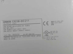 Omron Cs1W-id211 Plc I/O Module C200H-bc –V 250Vac 24Vdc 7Ma 50W 2A/P 8A/C 16A/U